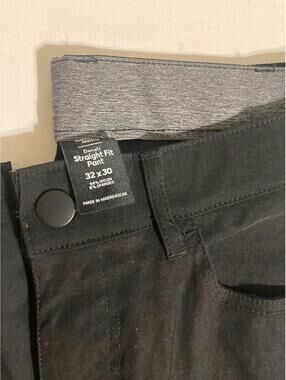 Denali Straight Fit Pant 32x30 Black